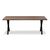Τραπέζι Jeremy Megapap Mdf - μεταλλικό χρώμα καρυδί 200x100x75εκ. |  Τραπέζια στο espiti