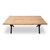 Τραπέζι Walter Megapap Mdf - μεταλλικό χρώμα ακακίας 200x100x75εκ. |  Τραπέζια στο espiti