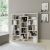Βιβλιοθήκη μελαμίνης Ample Megapap χρώμα λευκό 125x22x135,7εκ. |  Βιβλιοθήκες στο espiti
