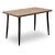 Τραπέζι Levico Megapap Mdf - μεταλλικό χρώμα ακακίας 120x70x75εκ. |  Τραπέζια στο espiti