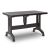 Τραπέζι πολυπροπυλενίου Callan Megapap χρώμα καφέ 120x70x73εκ. |  Τραπέζια κήπου στο espiti