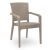 Πολυθρόνα πολυπροπυλενίου Clio Megapap recycled χρώμα cappuccino 57x55x86εκ. |  Πολυθρόνες κήπου στο espiti