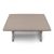 Τραπέζι πολυπροπυλενίου Callan Megapap χρώμα cappuccino 140x80x73εκ. |  Τραπέζια κήπου στο espiti