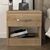 Κομοδίνο μελαμίνης Lube Megapap χρώμα sapphire oak 40x28,2x40εκ. |  Κομοδίνα στο espiti