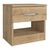 Κομοδίνο μελαμίνης Lube Megapap χρώμα sapphire oak 40x28,2x40εκ. |  Κομοδίνα στο espiti