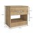 Κομοδίνο μελαμίνης Lube Megapap χρώμα sapphire oak 40x28,2x40εκ. |  Κομοδίνα στο espiti