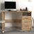 Γραφείο εργασίας Eldoris Megapap από μελαμίνη χρώμα sapphire oak 120x60x75εκ. |  Γραφεία στο espiti