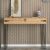 Κονσόλα μελαμίνης Cenova Megapap χρώμα sapphire oak 120x35x89,8εκ. |  Συρταριέρες -Κονσόλες στο espiti