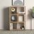 Βιβλιοθήκη Cube Megapap από μελαμίνη χρώμα oak 73,5x34x109εκ. |  Βιβλιοθήκες στο espiti