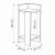 Κομοδίνο μελαμίνης Elos Megapap σετ 2 τεμαχίων χρώμα sapphire oak 25x27x60εκ. |  Κομοδίνα στο espiti