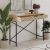 Κονσόλα Heaton Megapap μεταλλική - μελαμίνης χρώμα sapphire oak 110x35,6x90εκ. |  Συρταριέρες -Κονσόλες στο espiti