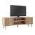 Έπιπλο τηλεόρασης Soho Megapap από μελαμίνη χρώμα sonoma 140x40x50 εκ. |  Έπιπλα τηλεόρασης στο espiti