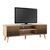Έπιπλο τηλεόρασης Soho Megapap από μελαμίνη χρώμα sonoma 140x40x50 εκ. |  Επιπλα στο espiti
