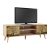 Έπιπλο τηλεόρασης Soho Megapap από μελαμίνη χρώμα sonoma 140x40x50 εκ. |  Έπιπλα τηλεόρασης στο espiti
