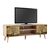 Έπιπλο τηλεόρασης Soho Megapap από μελαμίνη χρώμα sonoma 140x40x50 εκ. |  Επιπλα στο espiti