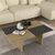 Τραπεζάκι σαλονιού Venita Megapap χρώμα sapphire oak - ανθρακί 90x60x33,8εκ. |  Επιπλα στο espiti