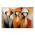 Πίνακας σε καμβά "Women in Orange" Megapap ψηφιακής εκτύπωσης 100x70x3εκ. |  Πίνακες στο espiti