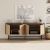 Μπουφές Joji Megapap χρώμα sapphire oak - silky black 186,8x40x77,6εκ. |  Μπουφέδες στο espiti