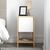 Κομοδίνο Ema Megapap χρώμα sapphire oak - λευκό 30x30x55εκ. |  Κομοδίνα στο espiti