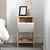 Κομοδίνο Ema Megapap χρώμα sapphire oak - λευκό 30x30x55εκ. |  Κομοδίνα στο espiti