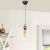 Φωτιστικό οροφής Rustic Megapap E27 μεταλλικό μονόφωτο χρώμα retro antique 100-120εκ. |  Οροφής στο espiti