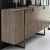 Μπουφές Luxe Megapap χρώμα καρυδί 160x35x80εκ. |  Μπουφέδες στο espiti