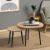 Τραπεζάκι σαλονιού σετ 2 τμχ Roma Megapap χρώμα oak 60x60x46εκ. |  Τραπεζάκια βοηθητικά στο espiti