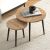 Τραπεζάκι σαλονιού σετ 2 τμχ Roma Megapap χρώμα oak 60x60x46εκ. |  Τραπεζάκια βοηθητικά στο espiti
