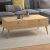 Τραπεζάκι σαλονιού Alis Megapap χρώμα oak 110x50x40εκ. |  Τραπεζάκια σαλονιού στο espiti