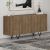 Μπουφές Jakomen Megapap χρώμα ανοιχτό καρυδί 180x41,7x80εκ. |  Μπουφέδες στο espiti