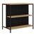 Τραπέζι μπαρ Detroit Megapap χρώμα sapphire oak - silky black 100x60x95εκ. |  Τραπέζια στο espiti