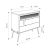 Συρταριέρα Naive Megapap χρώμα sapphire oak 93,1x40x83,1εκ. |  Συρταριέρες -Κονσόλες στο espiti