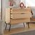 Συρταριέρα Naive Megapap χρώμα sapphire oak 93,1x40x83,1εκ. |  Συρταριέρες -Κονσόλες στο espiti