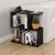 Βοηθητικό τραπεζάκι Homemania Megapap χρώμα μαύρο 60x20x60εκ. |  Τραπεζάκια βοηθητικά στο espiti