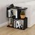 Βοηθητικό τραπεζάκι Homemania Megapap χρώμα μαύρο 60x20x60εκ. |  Τραπεζάκια βοηθητικά στο espiti