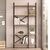 Βιβλιοθήκη Dusan Megapap χρώμα sepet oak 87,5x30x175εκ. |  Βιβλιοθήκες στο espiti