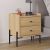 Κομοδίνο Malta Megapap χρώμα saphhire oak 49x35x52εκ. |  Κομοδίνα στο espiti