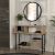 Κονσόλα με καθρέπτη Suzy Megapap χρώμα sepet oak 90x29,6x76εκ. |  Συρταριέρες -Κονσόλες στο espiti