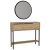 Κονσόλα με καθρέπτη Suzy Megapap χρώμα sepet oak 90x29,6x76εκ. |  Συρταριέρες -Κονσόλες στο espiti