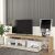 Έπιπλο τηλεόρασης Acnes Megapap χρώμα λευκό - sapphire oak 220x40x52εκ. |  Έπιπλα τηλεόρασης στο espiti