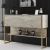 Μπουφές Luxe Megapap χρώμα travertine - χρυσό 120x30x80εκ. |  Μπουφέδες στο espiti