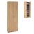 Παπουτσοθήκη Renso Megapap δίφυλλη χρώμα sapphire oak 59,8x37,8x178,5εκ. |  Παπουτσοθήκες στο espiti