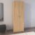 Παπουτσοθήκη Renso Megapap δίφυλλη χρώμα sapphire oak 59,8x37,8x178,5εκ. |  Παπουτσοθήκες στο espiti