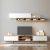 Σύνθεση τηλεόρασης Serine Megapap χρώμα λευκό - sapphire oak 170x37x45εκ. |  Συνθέσεις σαλονιού στο espiti