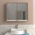 Καθρέπτης μπάνιου Lilian Μegapap χρώμα atlantic pine 75x14,6x65εκ. |  Σετ Μπάνιου στο espiti