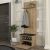 Έπιπλο εισόδου Track Megapap χρώμα sapphire oak 60x38,2x190εκ. |  Βιτρίνες - Έπιπλα εισόδου στο espiti