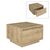Τραπεζάκι σαλονιού Pura Megapap χρώμα sapphire oak 60x60x40εκ. |  Επιπλα στο espiti