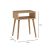 Κομοδίνο Fiona Megapap χρώμα pine oak 45x30x58εκ. |  Κομοδίνα στο espiti
