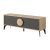 Έπιπλο τηλεόρασης Gora Megapap χρώμα sapphire oak - silky black 140x35,6x51εκ. |  Έπιπλα τηλεόρασης στο espiti