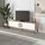 Έπιπλο τηλεόρασης Gora Megapap χρώμα sapphire oak - λευκό 180x35,6x51εκ. |  Έπιπλα τηλεόρασης στο espiti